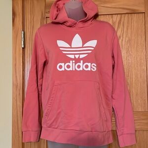 Youth adidas sweatshirt w/ hood. In great condition
